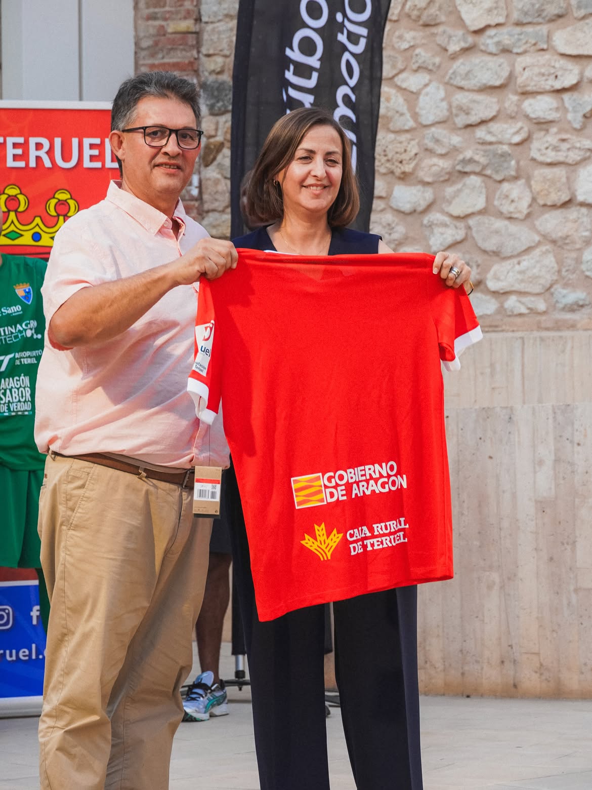 Los patrocinadores del CD Teruel en las equipaciones 2026/27
