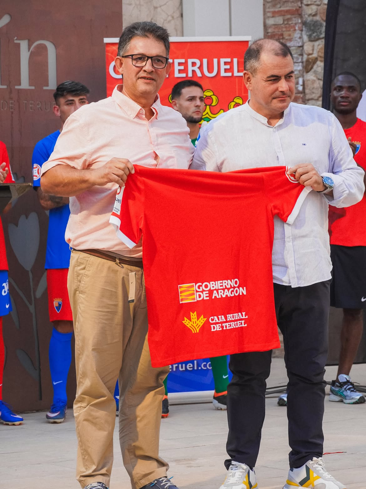 Los patrocinadores del CD Teruel en las equipaciones 2026/27