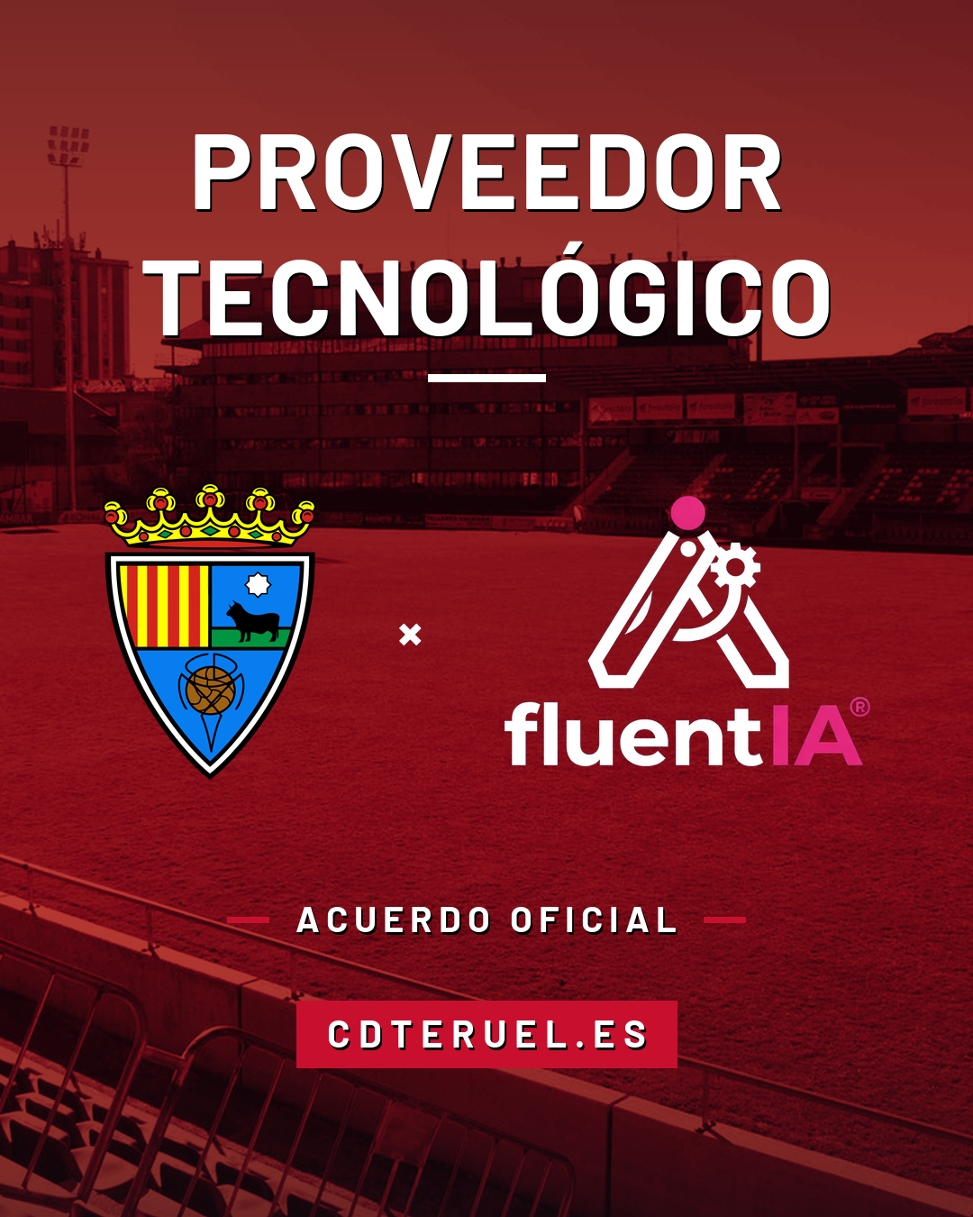 fluentIA, nuevo socio tecnológico oficial del CD Teruel