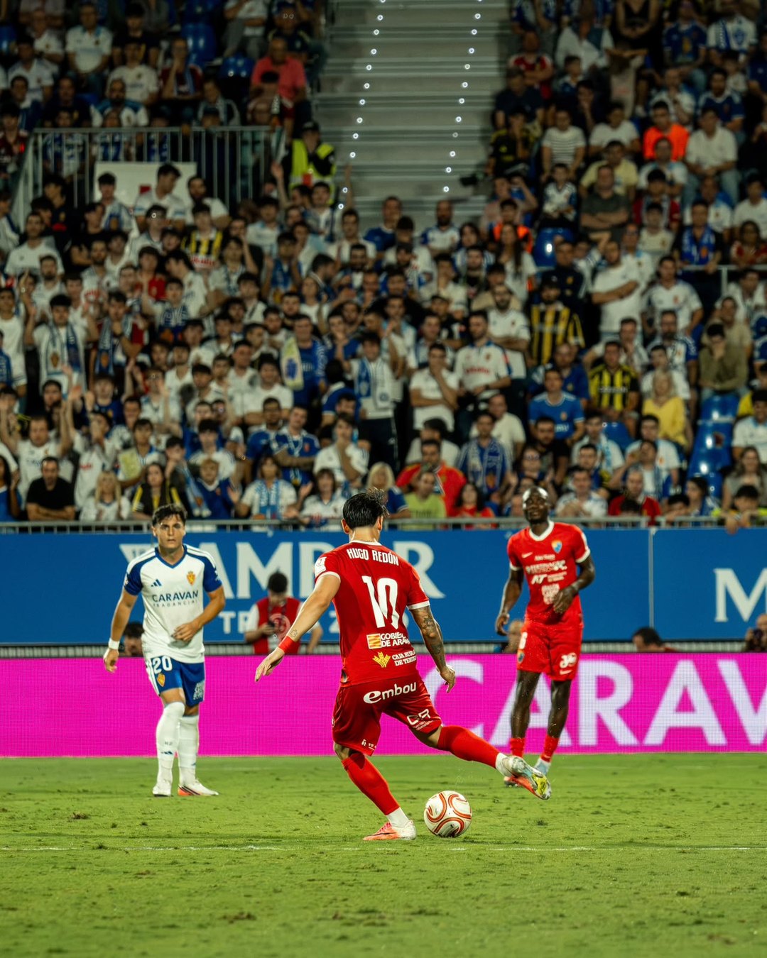 CD Teruel fall to Real Zaragoza at the Ibercaja Estadio after taking the lead through a Sergio Moreno penalty (4-1)